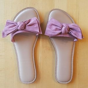 Time and Tru pink/purple sandals